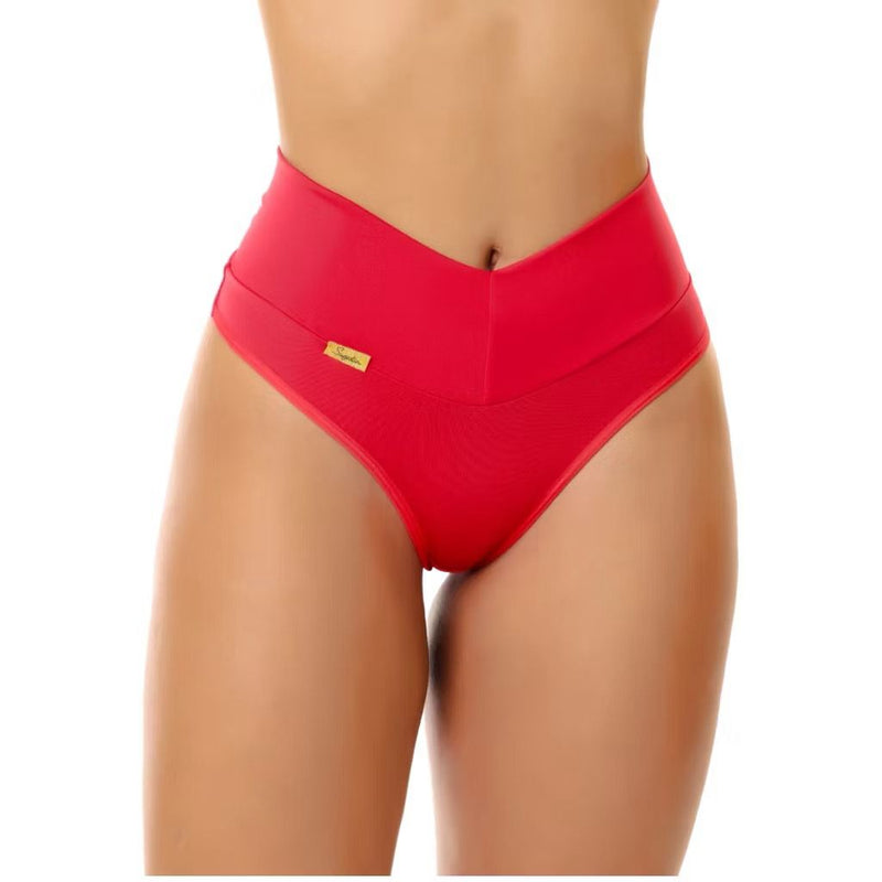 Calcinha Cós Alto Dupla e Fio Dental - Sem costura - Conforto e Ajuste Perfeito - FRETE GRÁTIS