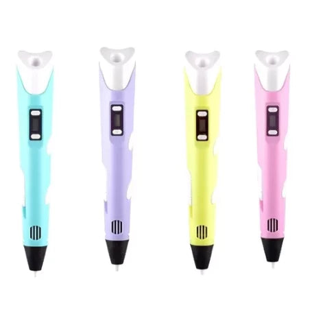 Caneta 3D Impressora Infantil e Adulto - Seguro para Crianças - FRETE GRÁTIS