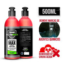 Removedor Chuva Ácida Tira Manchas Limpeza Parabrisa Automotivo Carro Automax 500ml Brilho Intenso