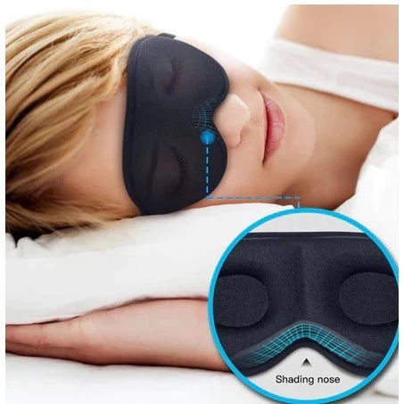 Tapa Olho 3D - Prova De Luz - Sem Pressão - FRETE GRÁTIS