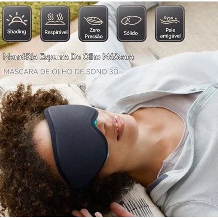 Tapa Olho 3D - Prova De Luz - Sem Pressão - FRETE GRÁTIS